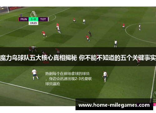 魔力鸟球队五大核心真相揭秘 你不能不知道的五个关键事实